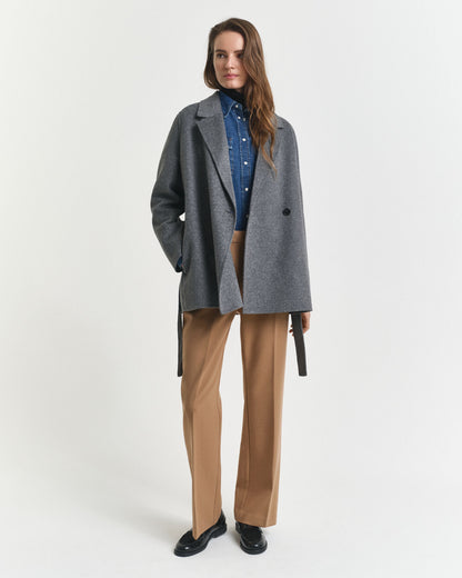 Handstitched Belted Jacket