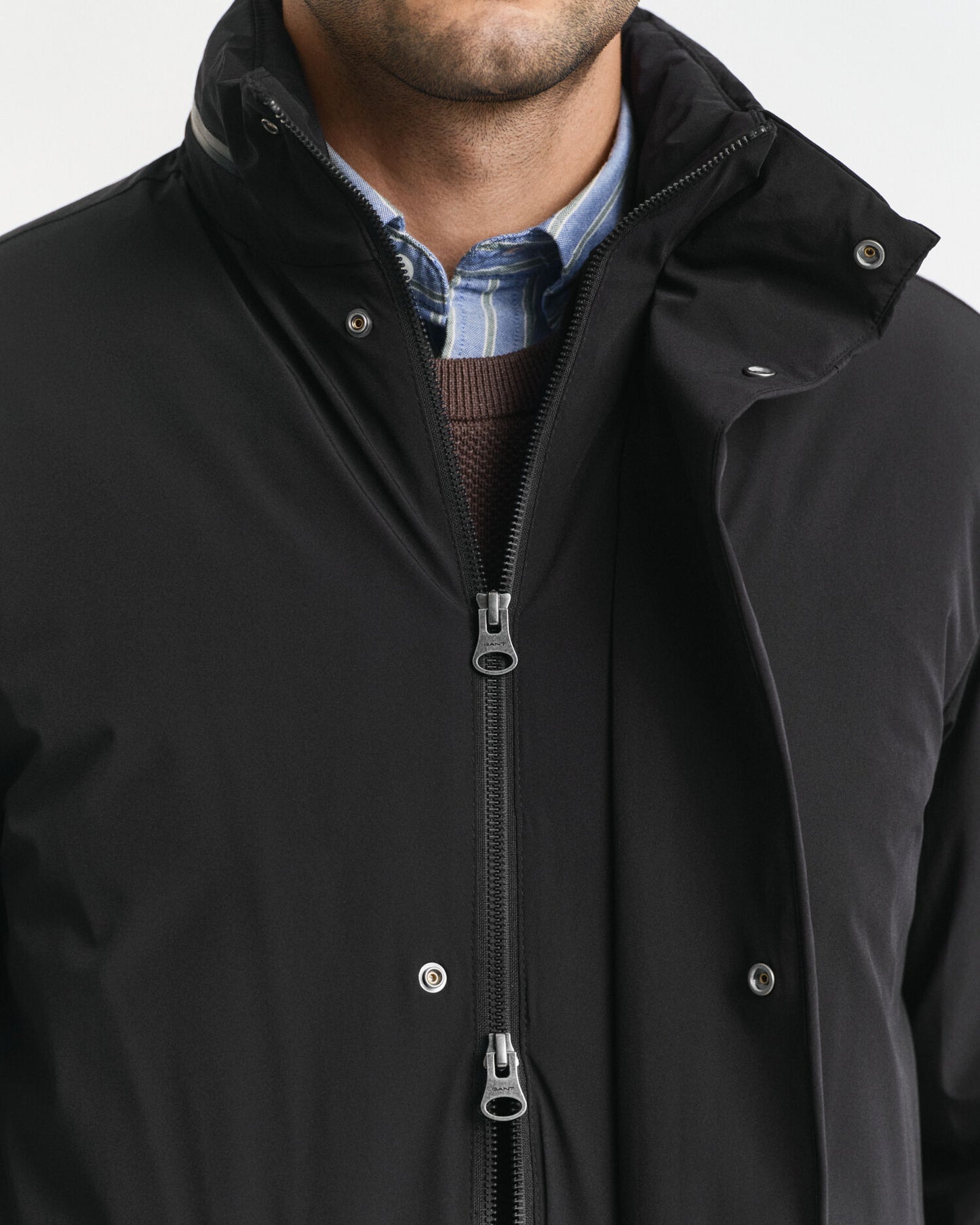 Double Mid Length Jacket
