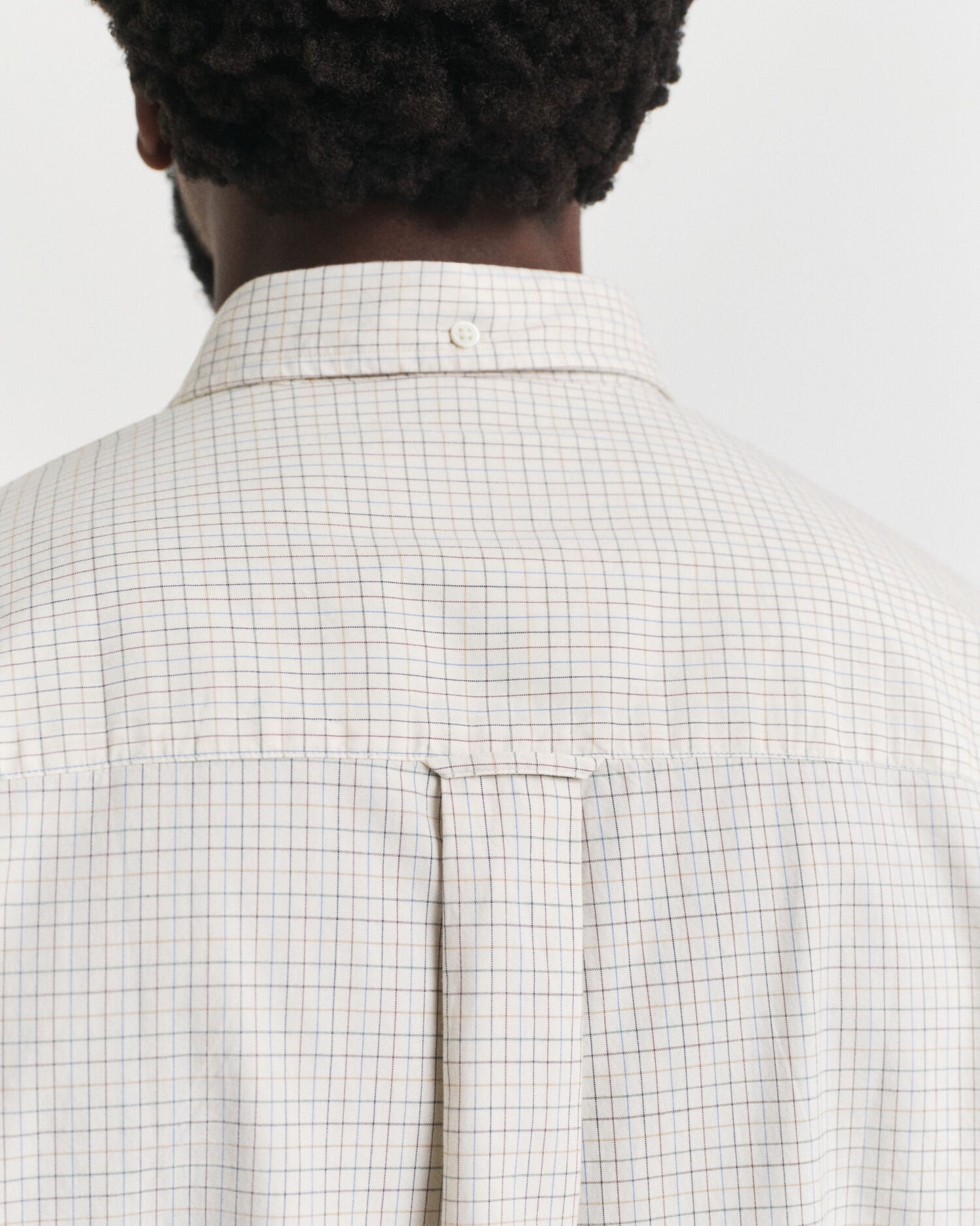 Oversized Fit Checked Luxury Oxford Shirt