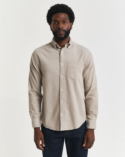 Regular Fit Corduroy Shirt