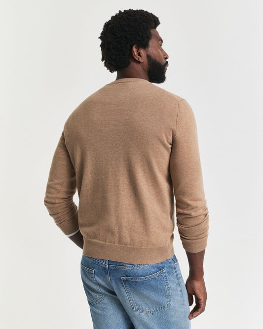 Classic Cotton Crew Neck Sweater