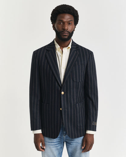Striped Flannel Club Blazer