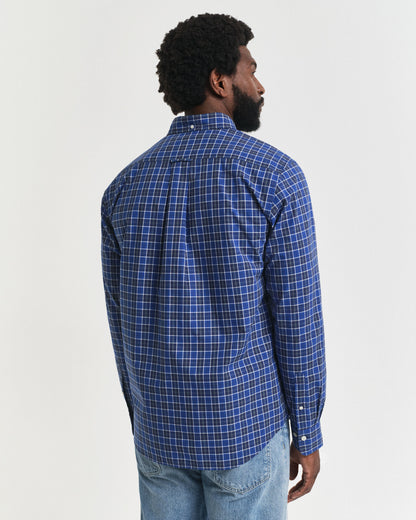 Regular Fit Checked Classic Poplin Shirt