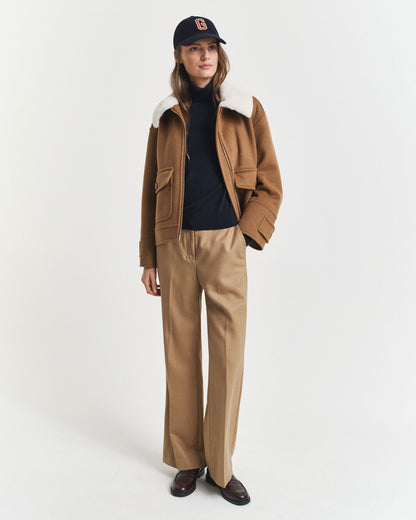 Extra Fine Merino Wool Turtleneck Sweater