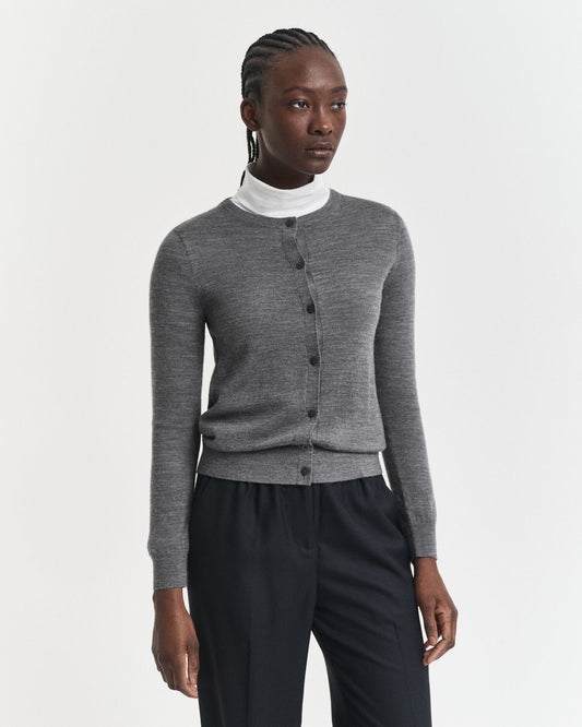 Extra Fine Merino Wool Cardigan
