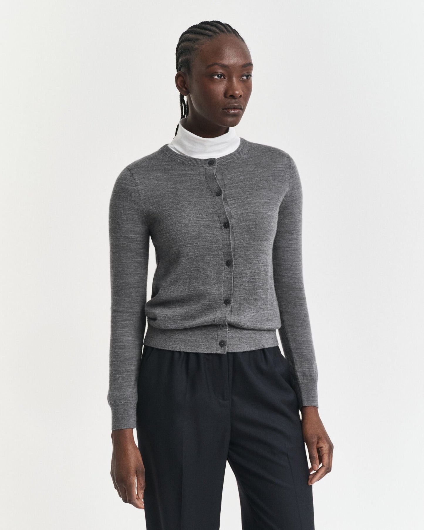 Extra Fine Merino Wool Cardigan