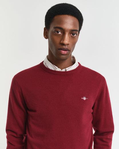 Superfine Lambswool Crew Neck Sweater