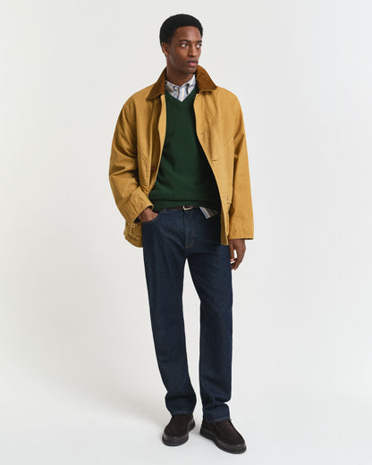 Superfine Lambswool V-Neck Sweater