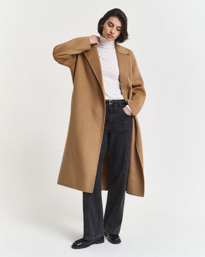 Lightweight Cotton Turtleneck Top