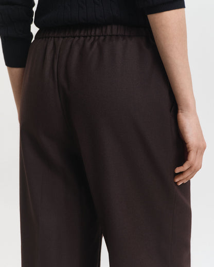 Wool Blend Pull-On Pants