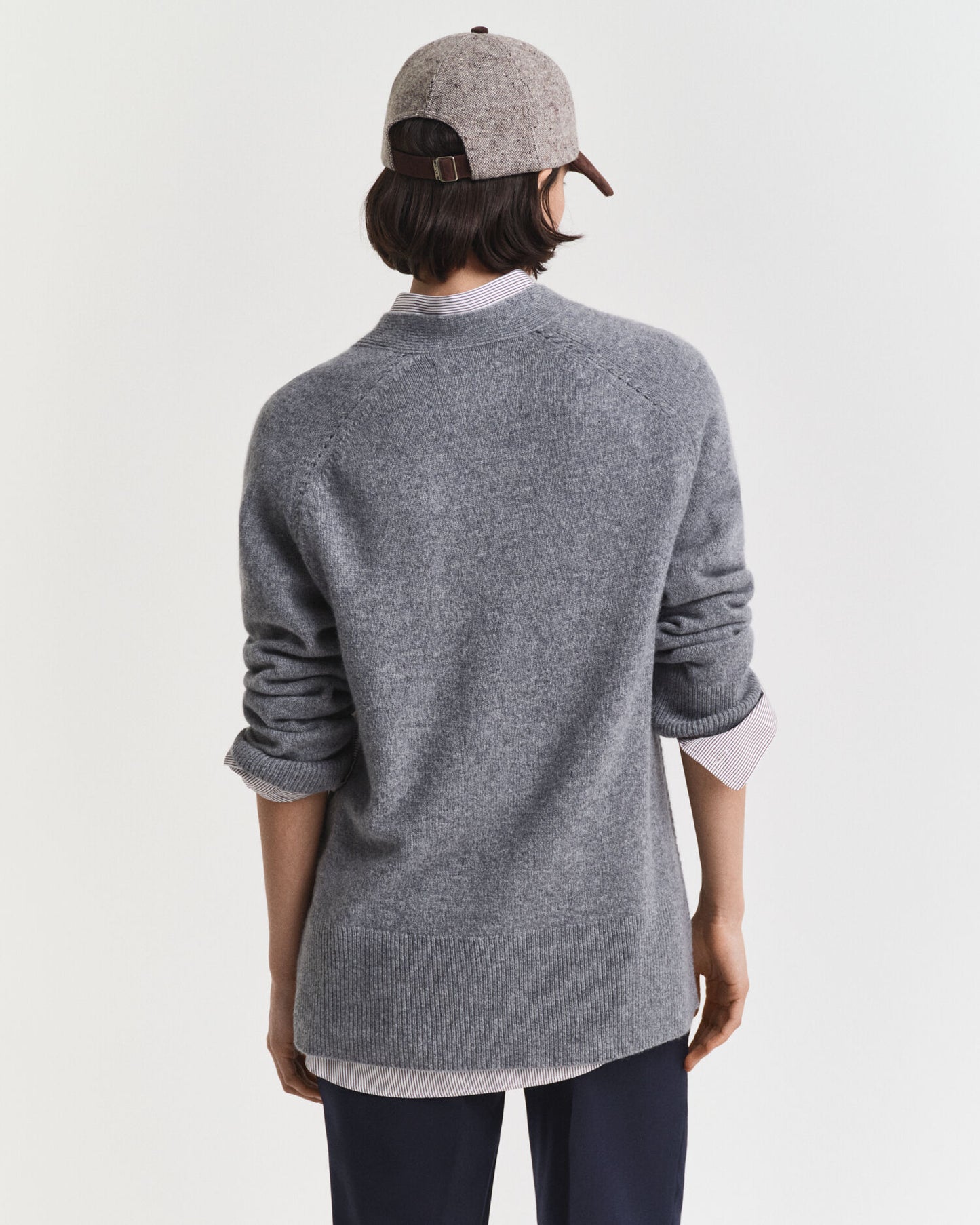 Wool Cashmere Blend Cardigan