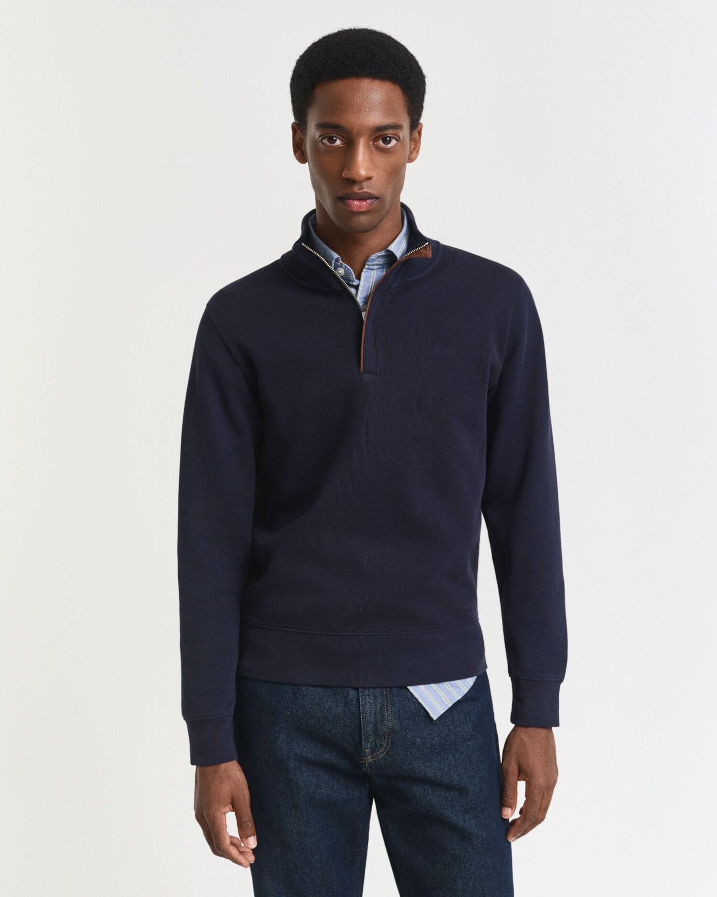 Sacker Rib Half-Zip Sweatshirt