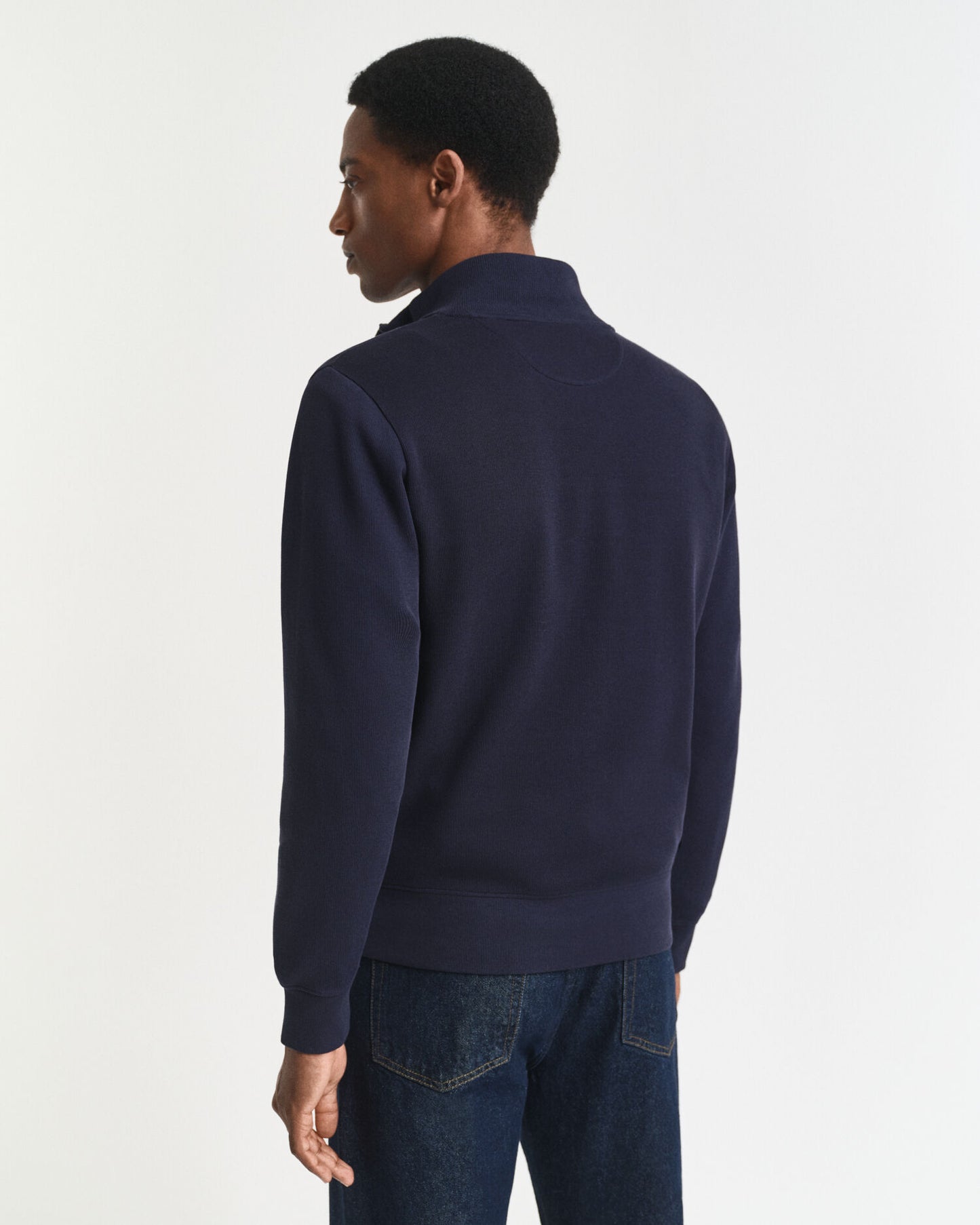 Sacker Rib Half-Zip Sweatshirt