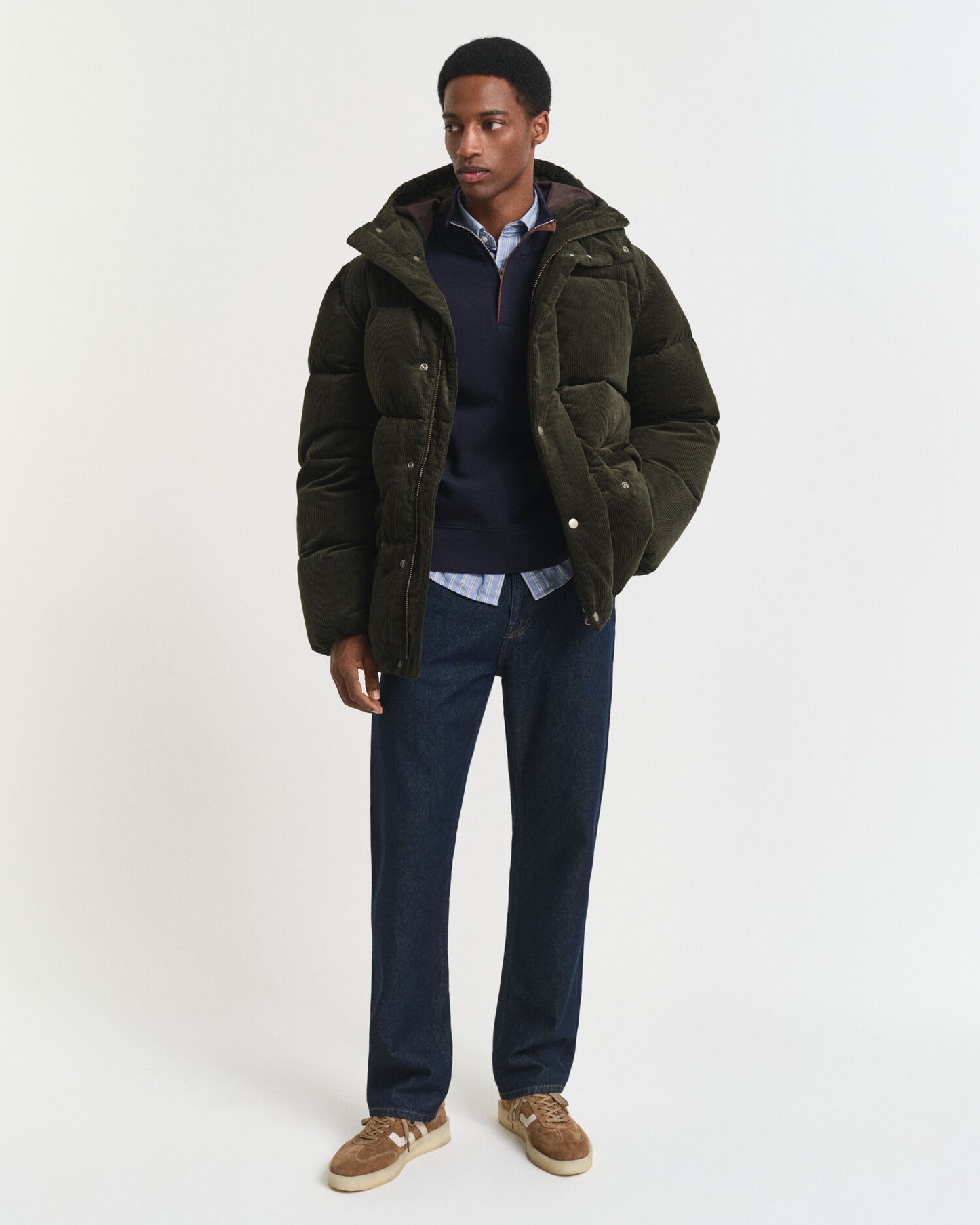 Sacker Rib Half-Zip Sweatshirt