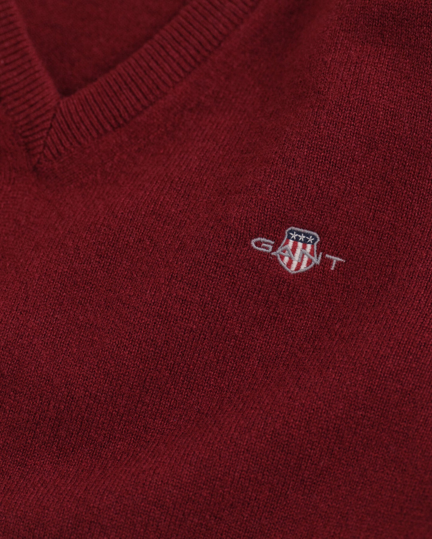 Superfine Lambswool V-Neck Sweater