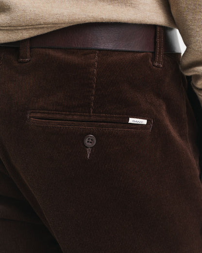 Slim Fit Corduroy Chinos