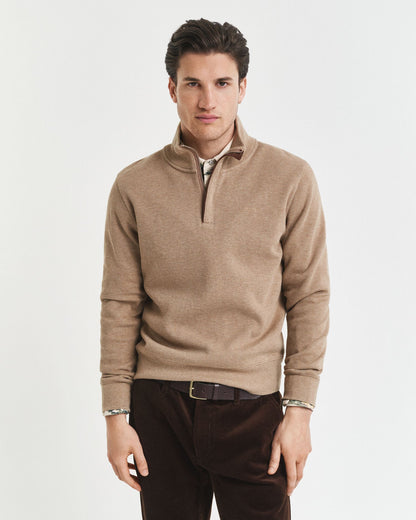 Sacker Rib Half-Zip Sweatshirt