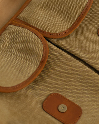 Washed Canvas Fishing Bag
