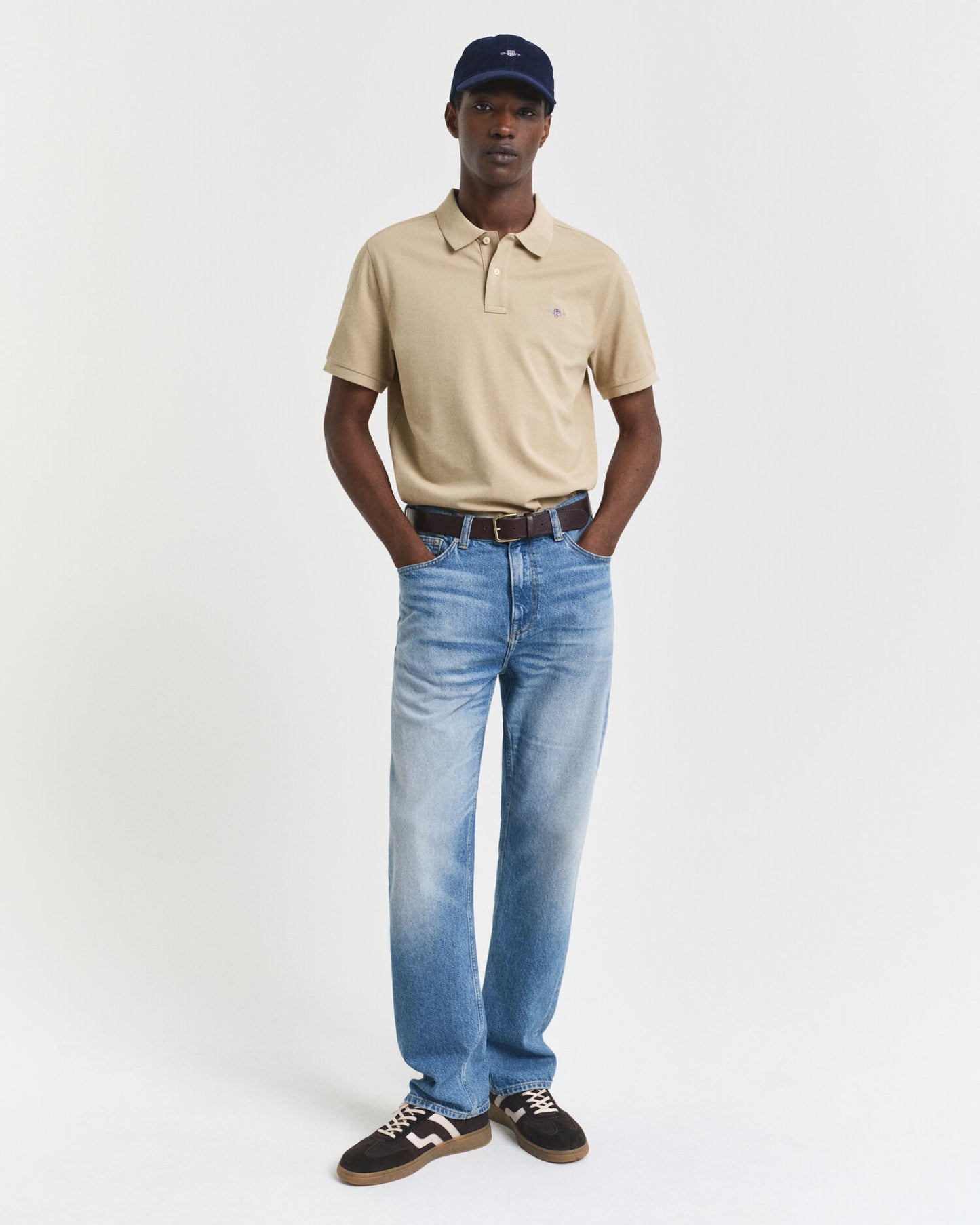 Regular Fit Shield Piqué Polo Shirt