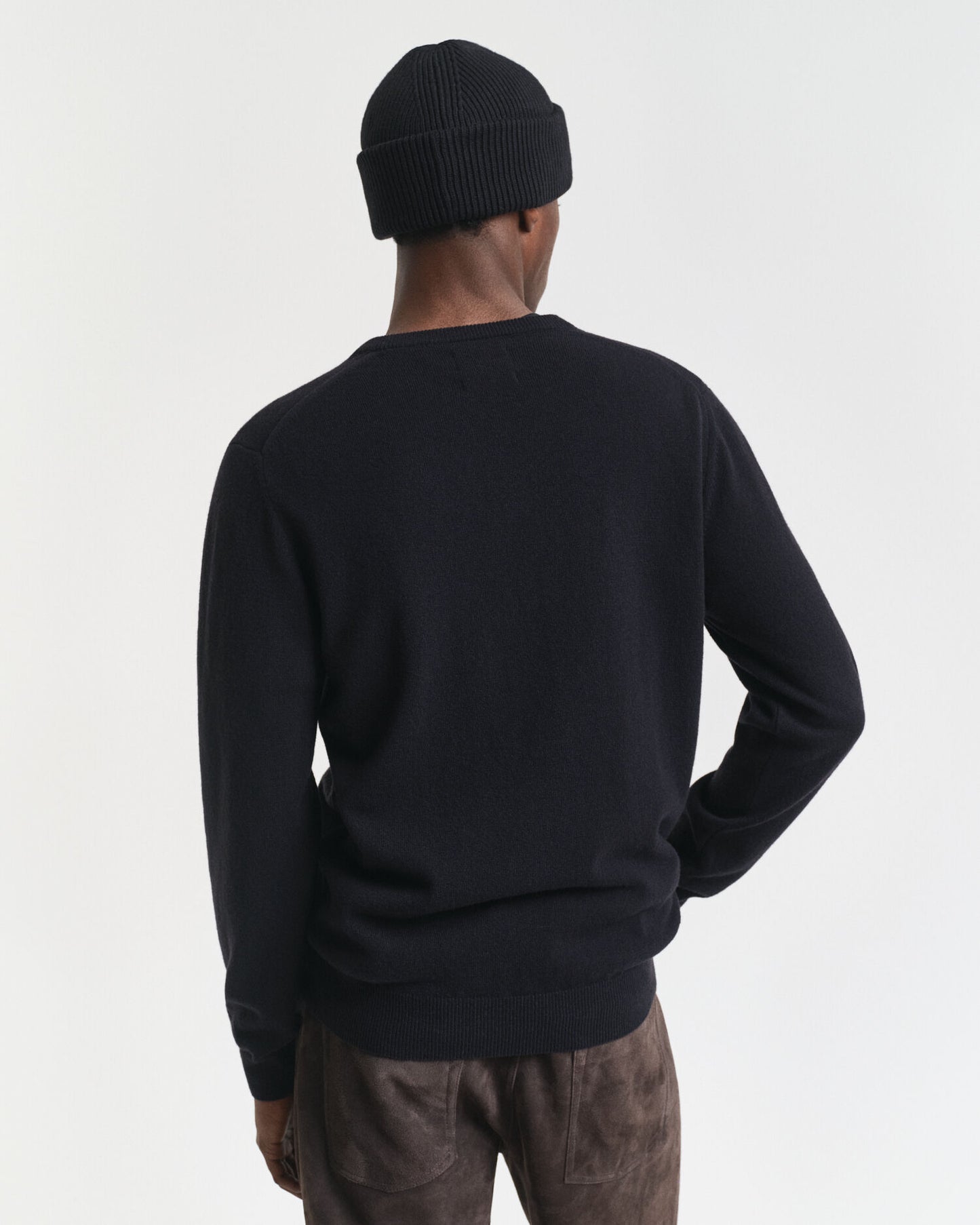 Superfine Lambswool V-Neck Sweater