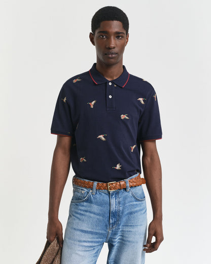 Embroidered Polo Shirt