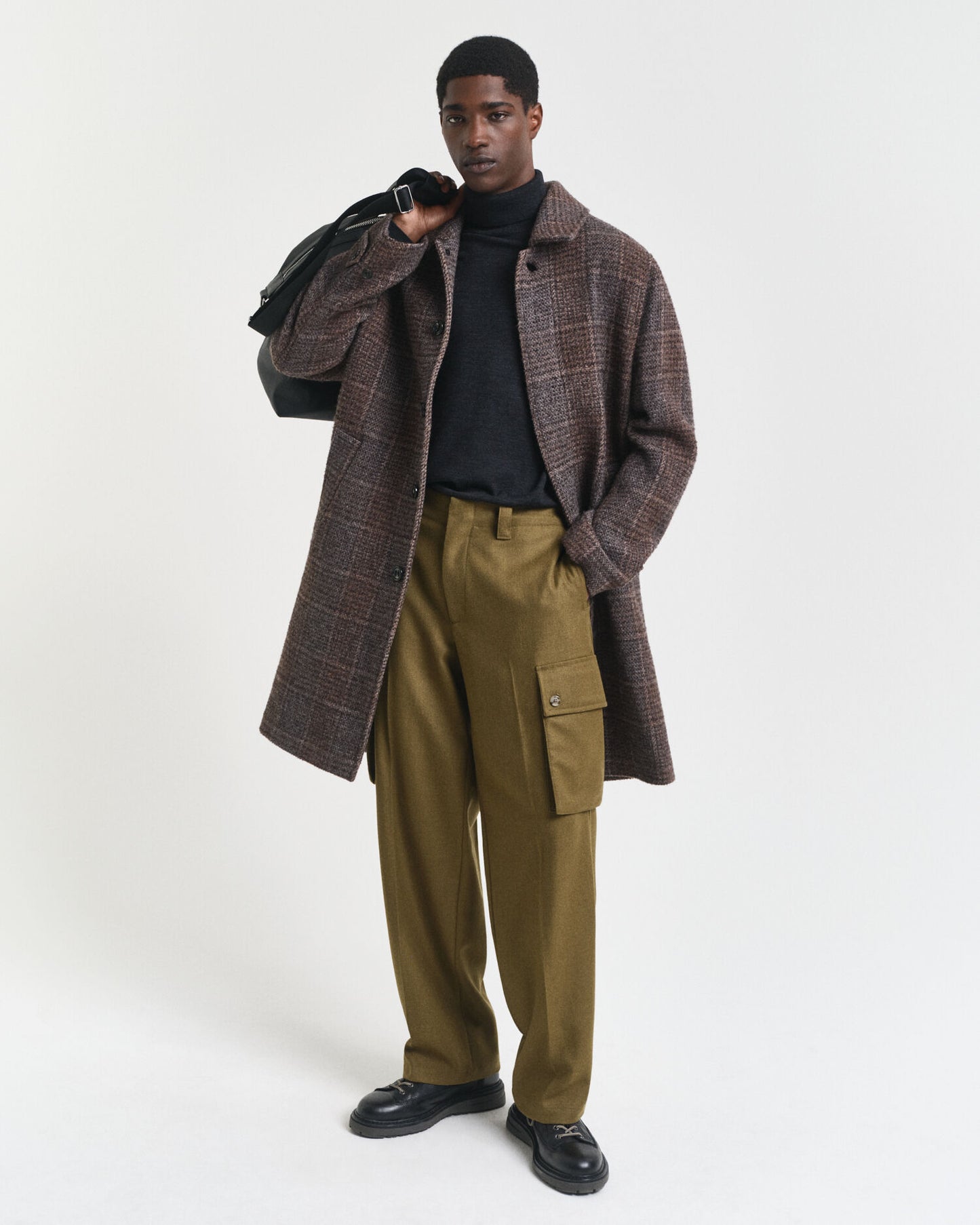 Extra Fine Merino Wool Turtleneck Sweater