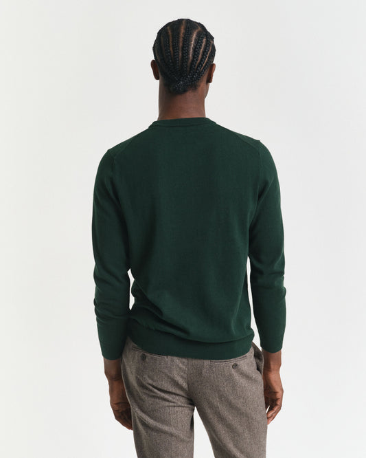 Classic Cotton Crew Neck Sweater