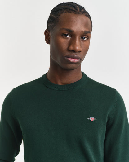 Classic Cotton Crew Neck Sweater