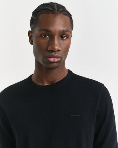 Extra Fine Merino Wool Crew Neck Sweater
