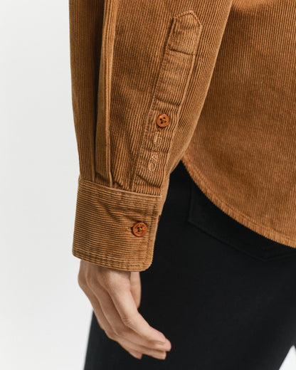 Regular Fit Corduroy Shirt