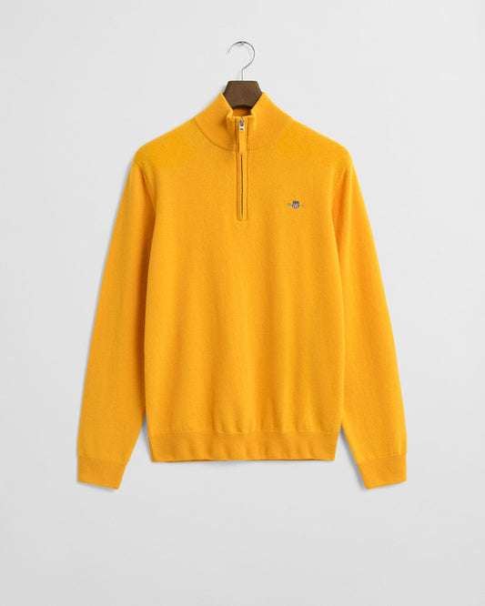 Superfine Lambswool Half-Zip Sweater
