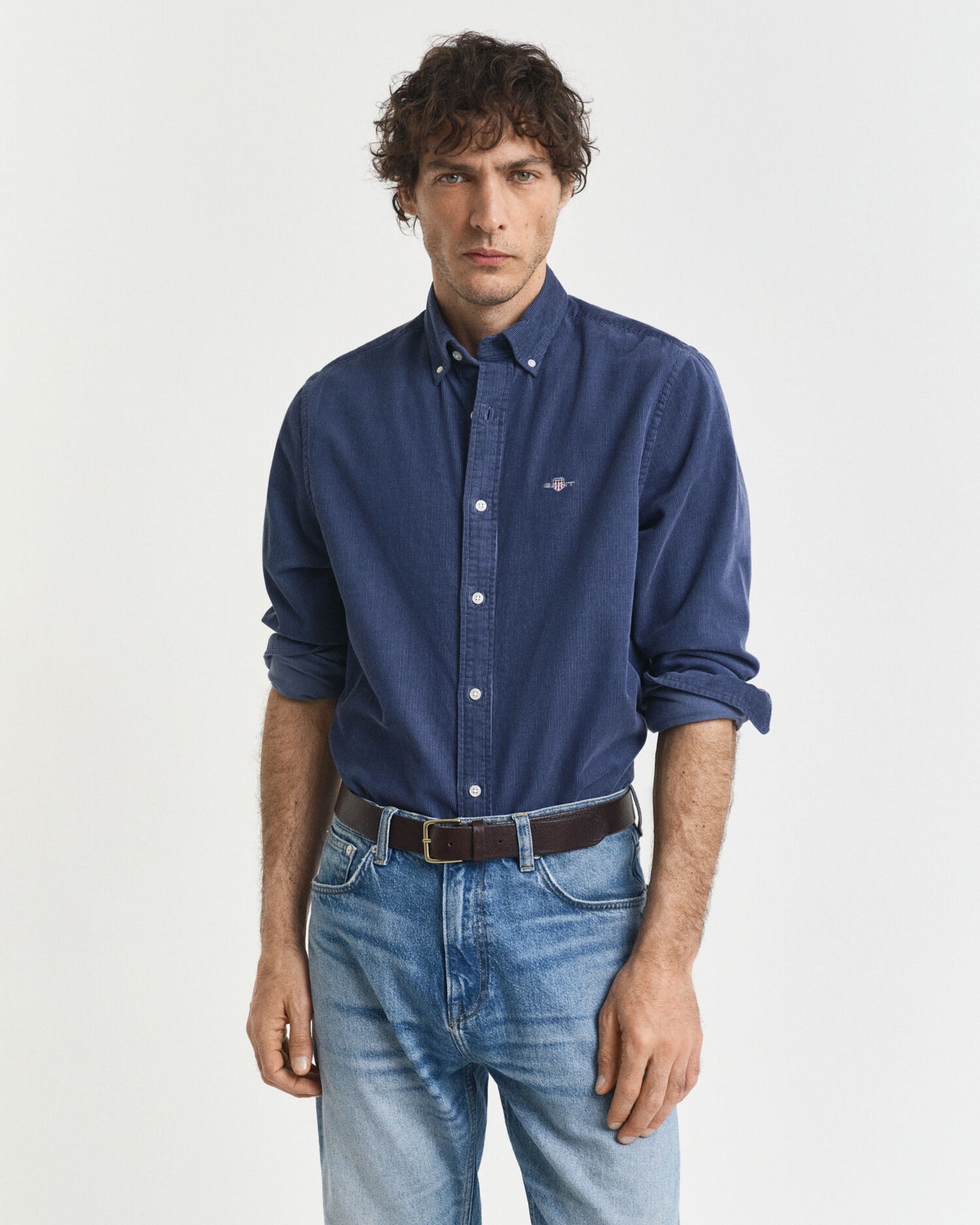 Regular Fit Cotton Corduroy Shirt